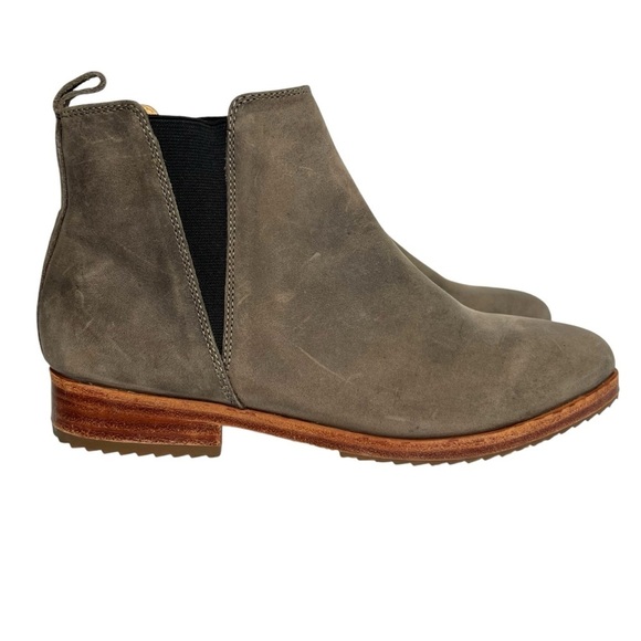 Nisolo Eva Everyday Chelsea Boot Taupe Size 6 - Picture 6 of 15